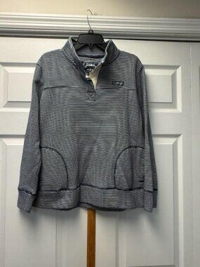 NWOT - State of Mind North Carolina Women's Striped Sweatshirt - Sz M